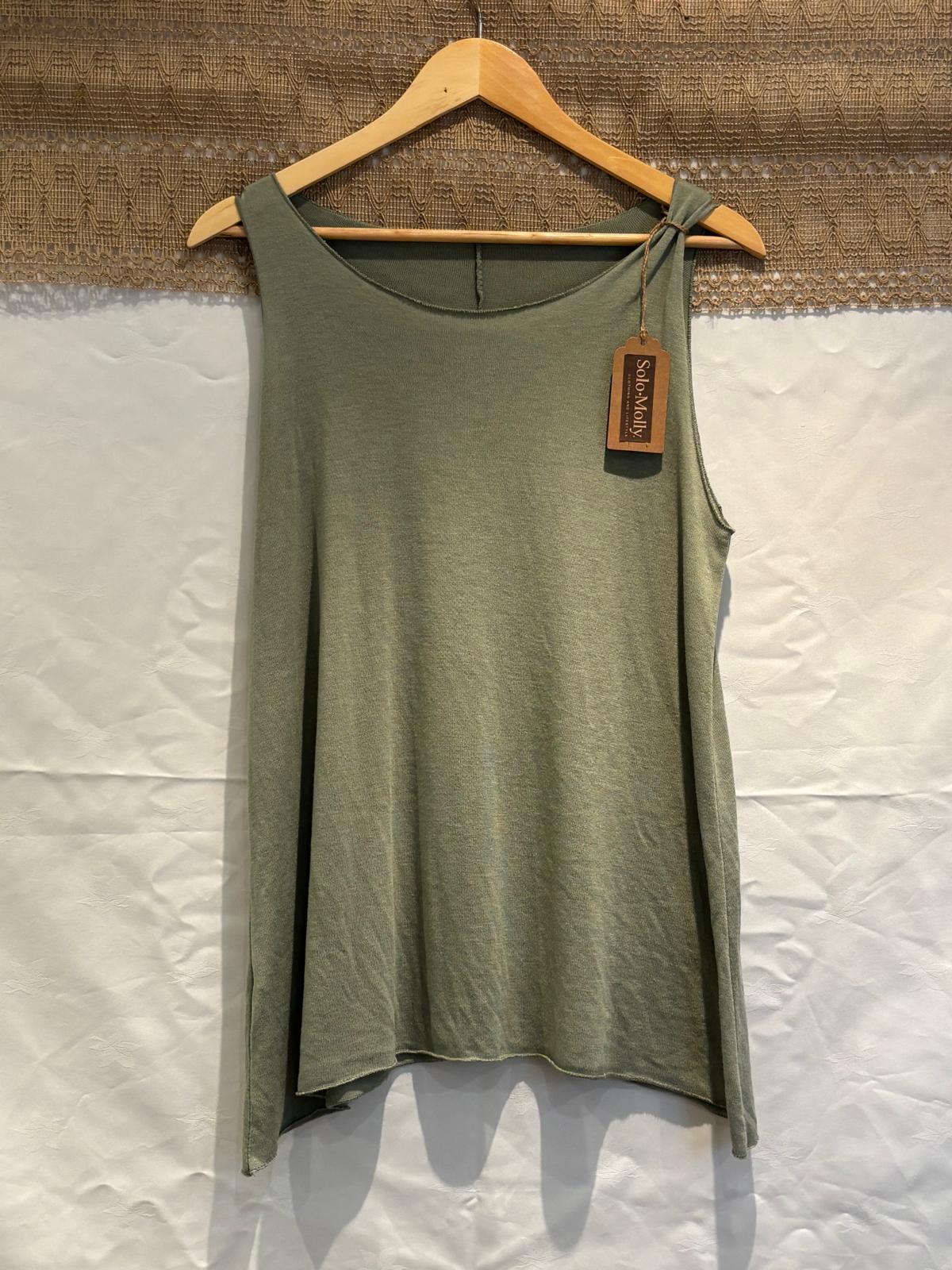 Italian-Made Stretch Vest – One Size