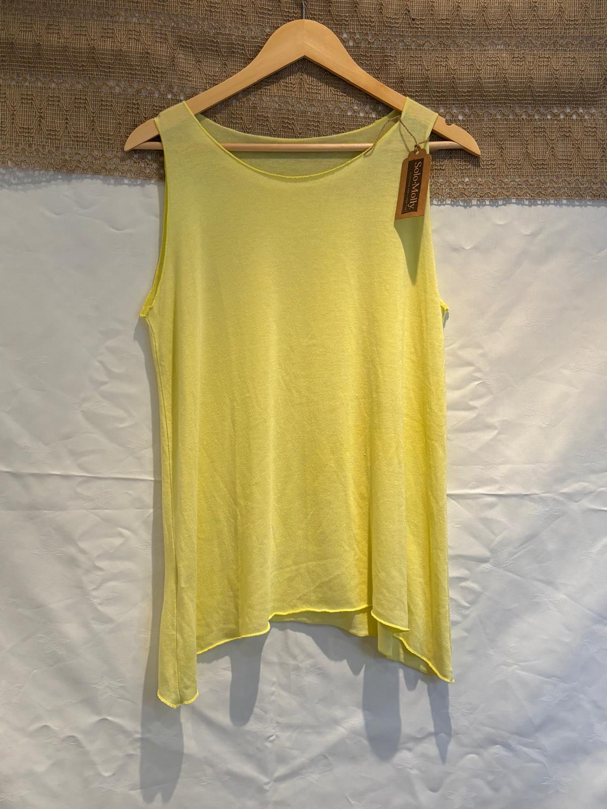 Italian-Made Stretch Vest – One Size