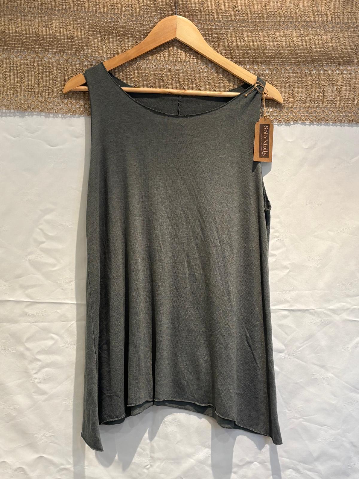 Italian-Made Stretch Vest – One Size