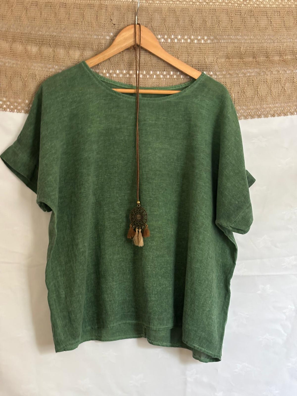 Round Neck Cotton Top