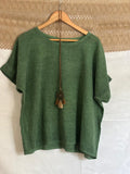 Round Neck Cotton Top