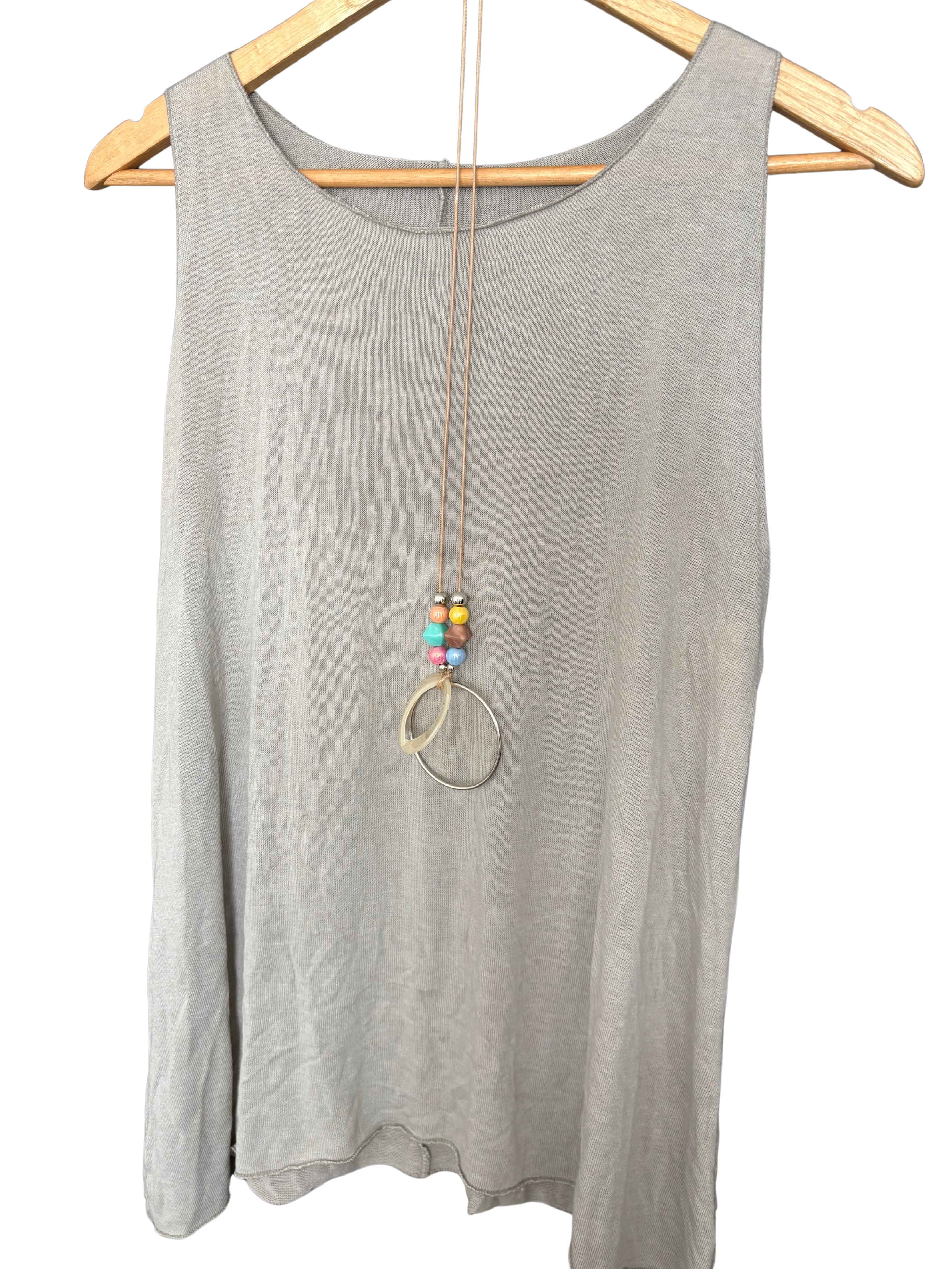 Luxury Italian-Made Stretch Vest – One Size