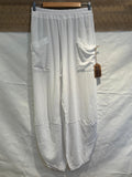 Italian-Made Harem Pants – 100% Cotton – One Size