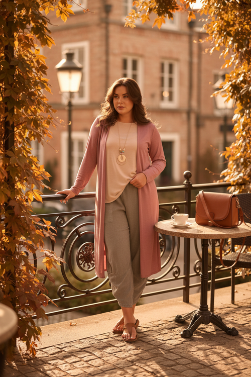 Luxury Italian-Made Long Cardigan